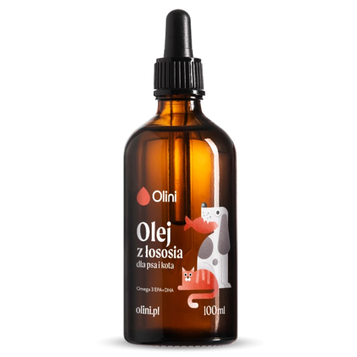 Olini Salmon Oil for Dogs and Cats - 100 ml