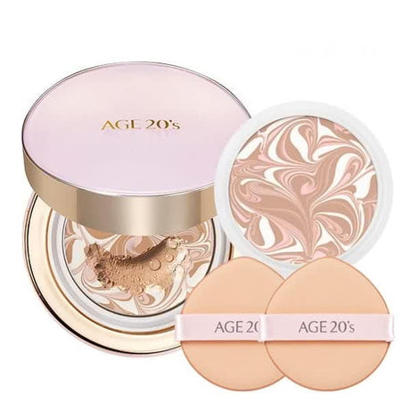 Age 20's Makeup Compact Shade 21 Light Beige with SPF50+ Sunscreen