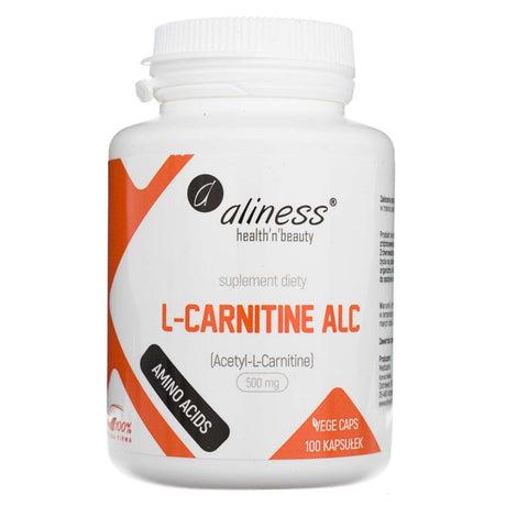 Aliness L-Carnitine ALC 500 mg - 100 Capsules