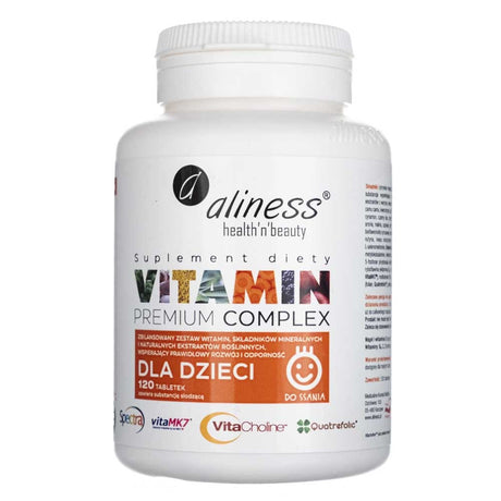 Aliness Premium Vitamin Complex for Children - 120 Tablets