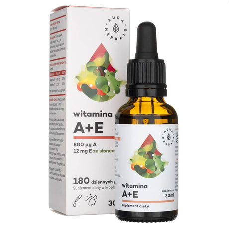 Aura Herbals Vitamin A + E drops - 30 ml