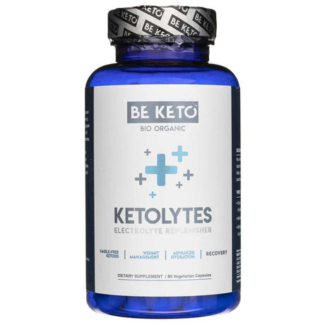 BeKeto Ketolytes Electrolyte Replenisher - 90 Capsules