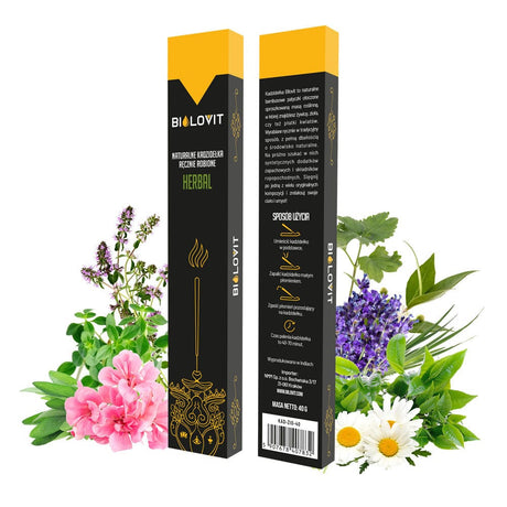 Bilovit Natural Aromatic Incense Sticks Herbal - 40 g