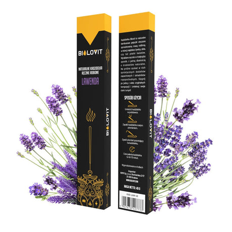 Bilovit Natural Aromatic Incense Sticks Lavender - 40 g