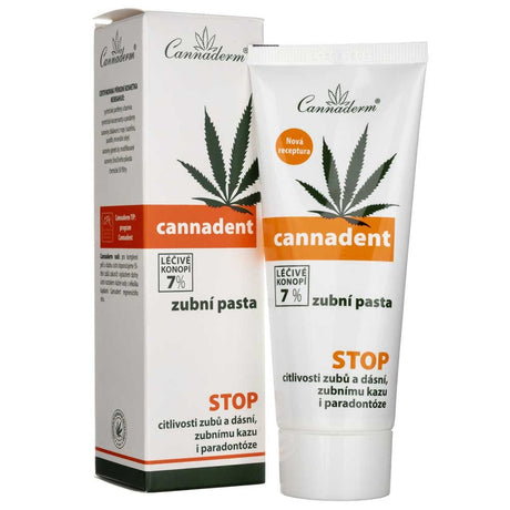 Cannaderm Cannadent Toothpaste - 75 g