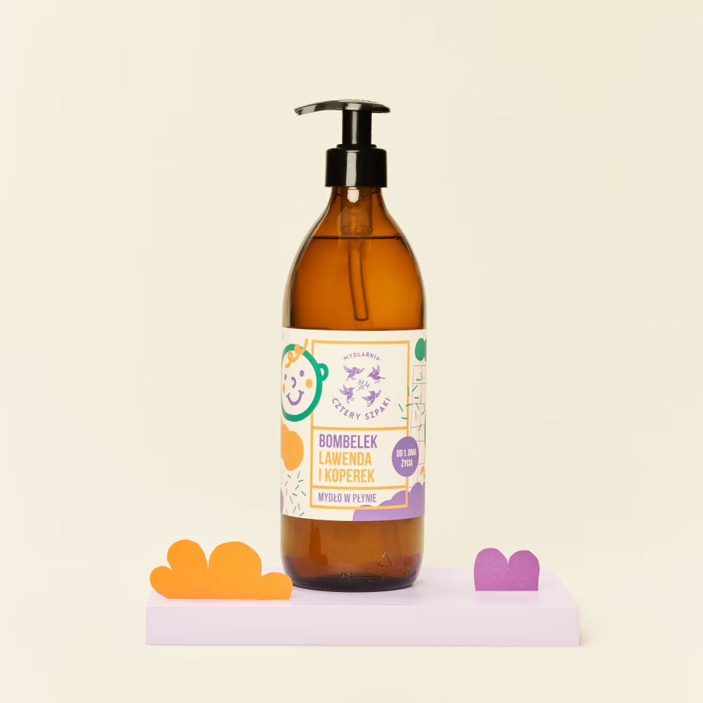 Cztery Szpaki Bombelek Liquid Soap, Lavender and Dill - 500 ml