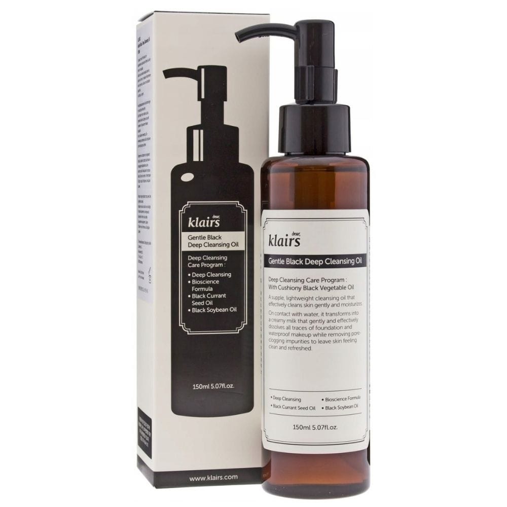 Dear, Klairs Gentle Black Deep Cleansing Oil - 150 ml