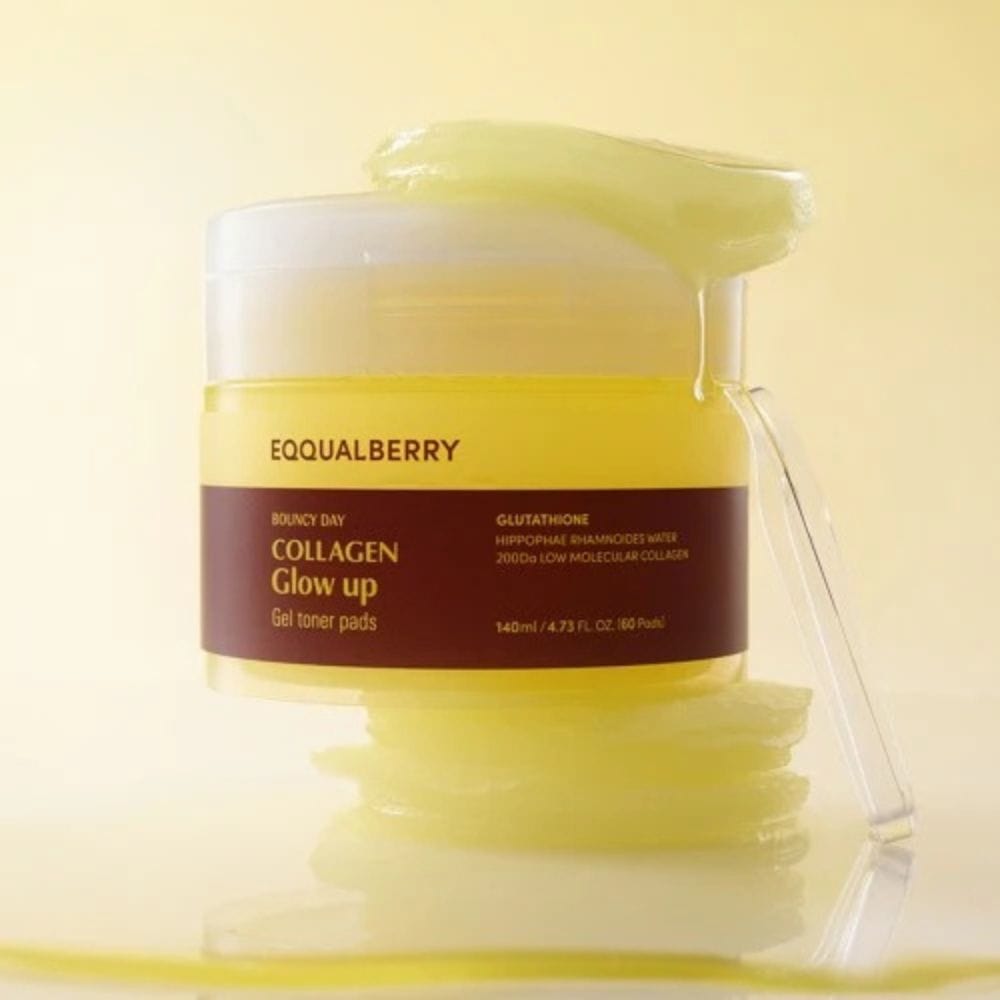 Eqqualberry Collagen Toning and Brightening Pads - 60 pieces