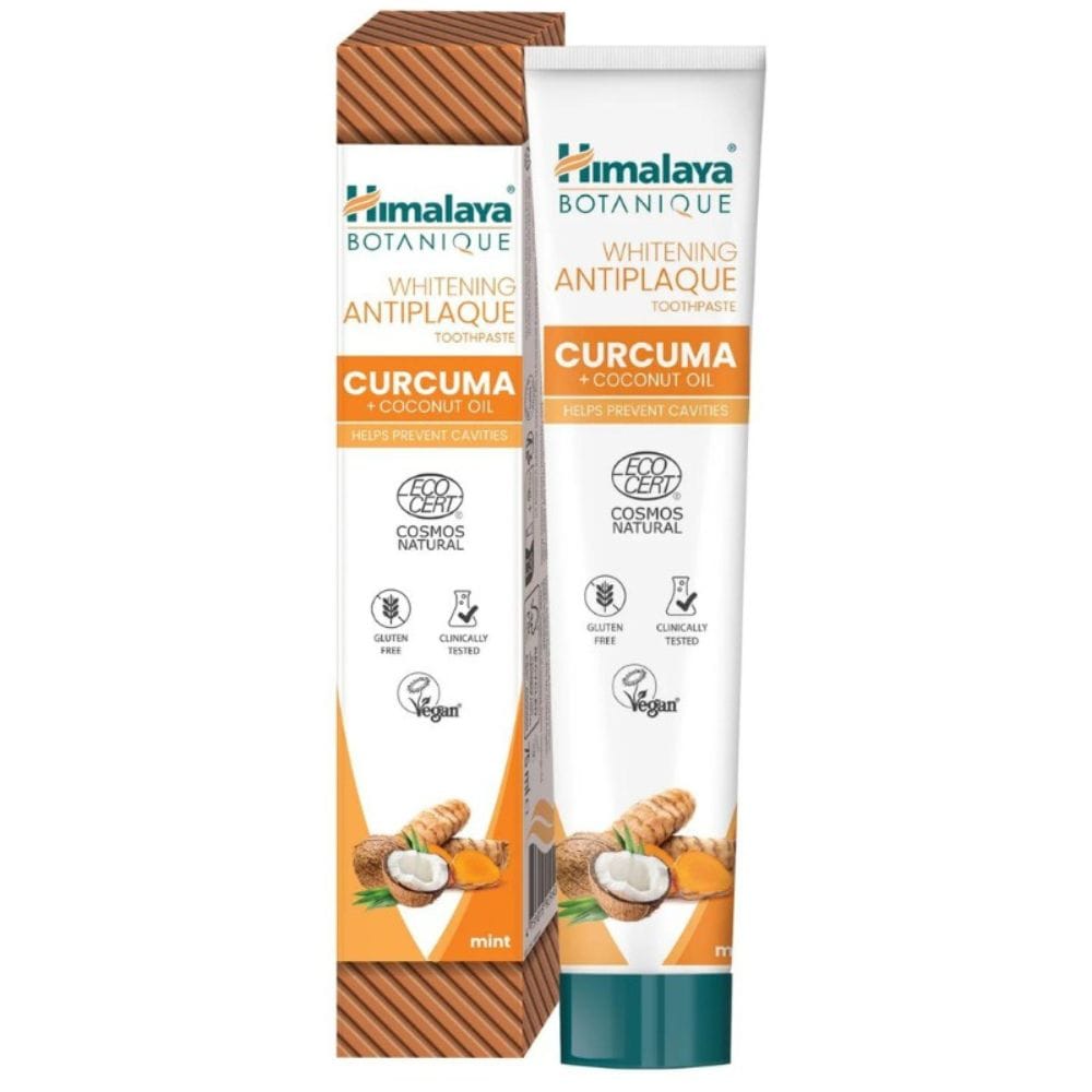 Himalaya Whitening Toothpaste with Turmeric and Coconut Oil - 75 ml
