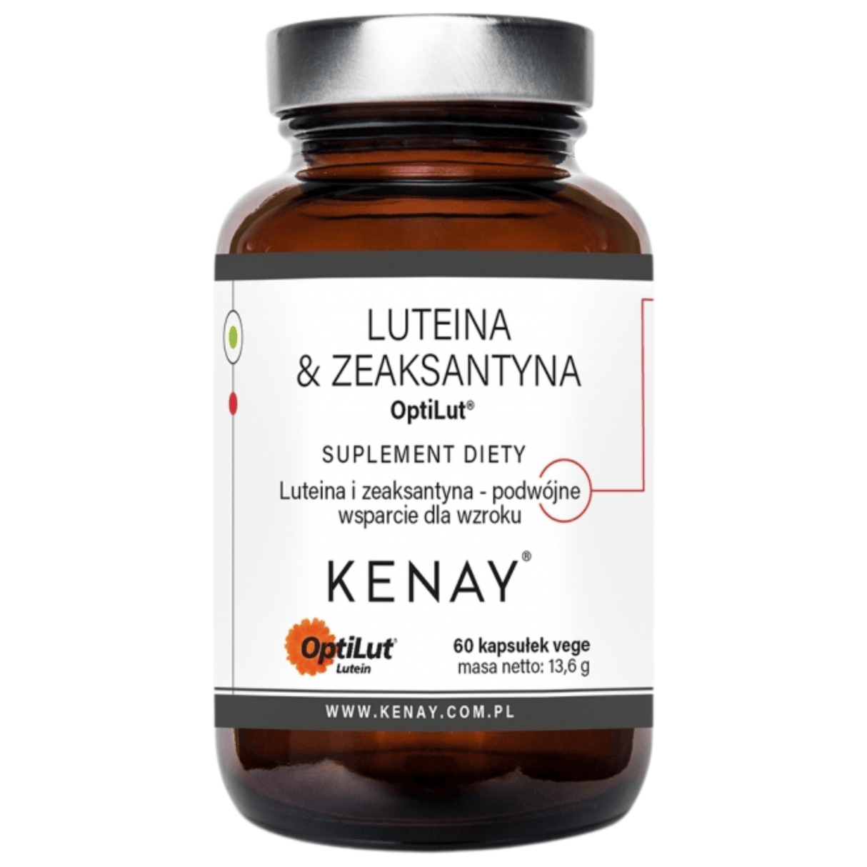 Kenay Lutein & Zeaxanthin OptiLut 600 mg - 60 Capsules