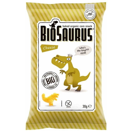 McLloyd's BioSaurus Gluten Free Cheese Corn Crisps - 30  g