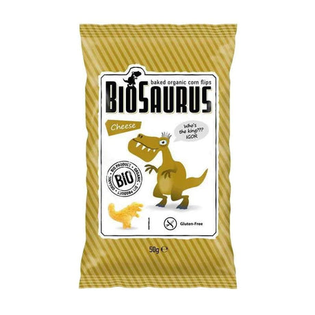 McLloyd's BioSaurus Gluten Free Cheese Crisps BIO - 50 g