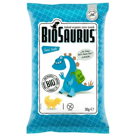 McLloyd's BioSaurus Gluten Free Sea Salt Corn Crisps - 30 g