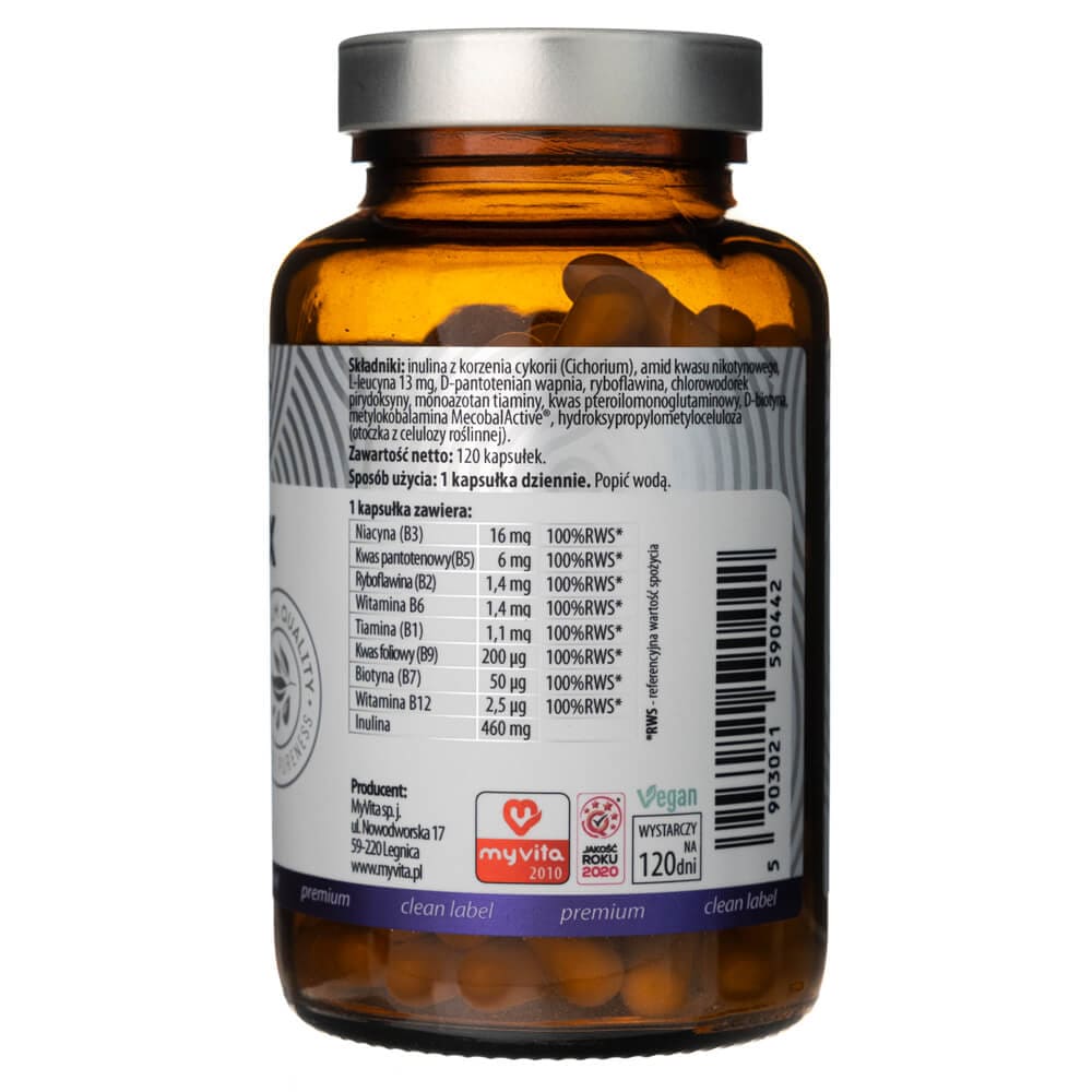 MyVita Vitamin B-Complex - 120 Capsules