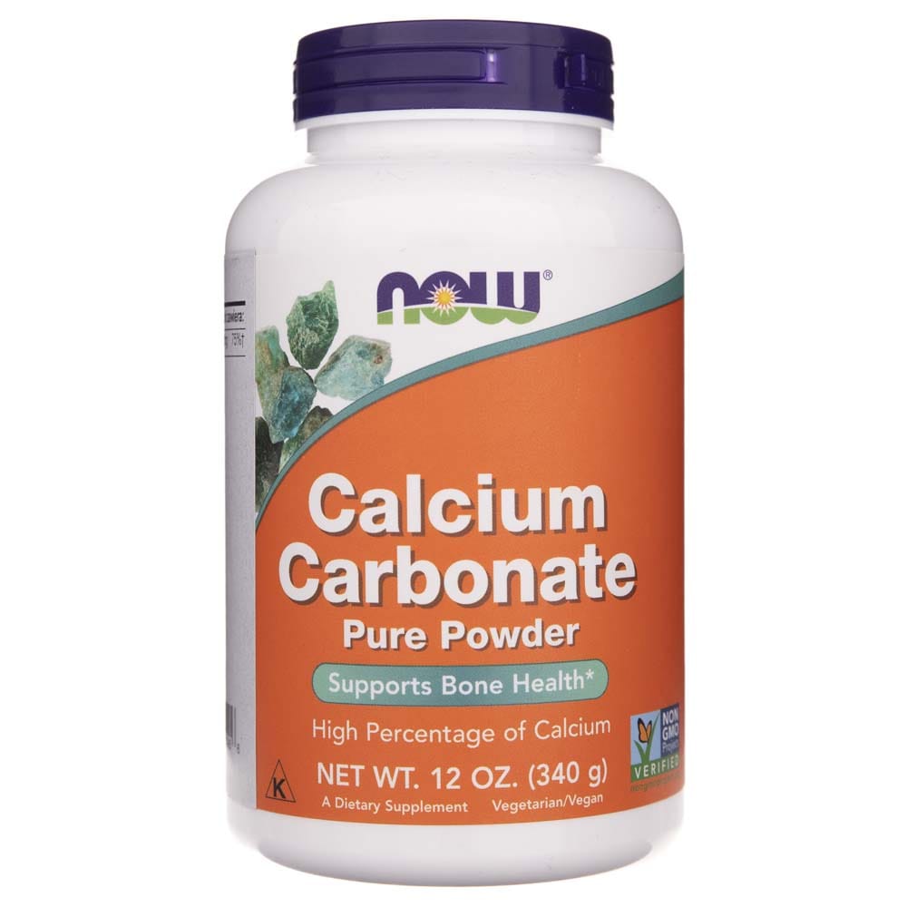 Now Foods Calcium Carbonate Pure Powder 200 mg - 340 g