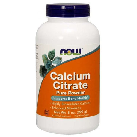 Now Foods Calcium Citrate Pure Powder - 227 g