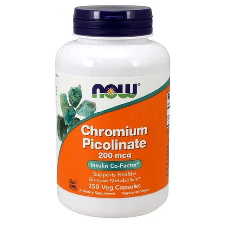 Now Foods Chromium Picolinate 200 mcg - 250 Veg Capsules
