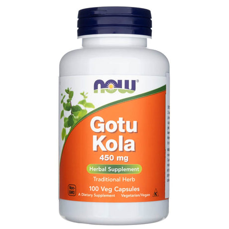 Now Foods Gotu Kola 450 mg - 100 Veg Capsules