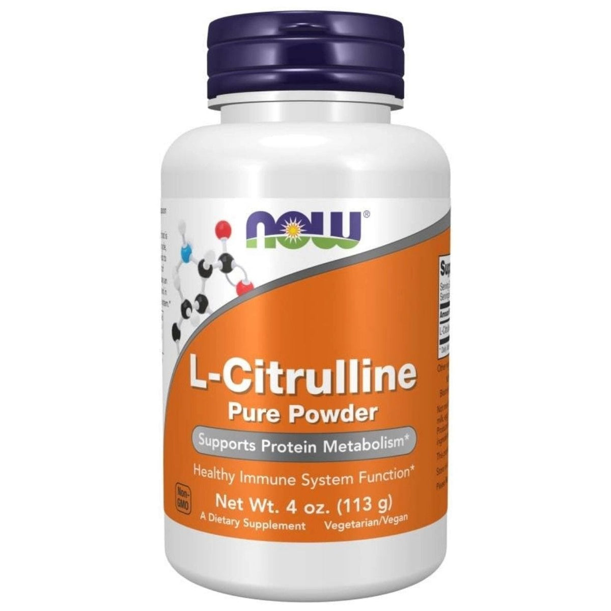 NOW Foods L-Citrulline Pure Powder - 113 g  Medpak