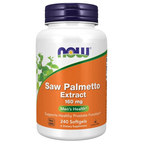 Now Foods Saw Palmetto Extract 160 mg - 240 Softgels