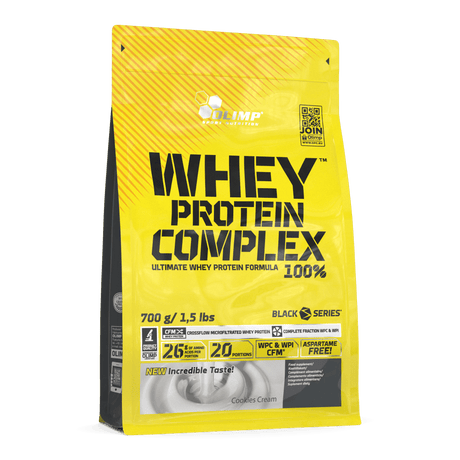 Olimp 100% Whey Protein Concentrate, Cookies Cream - 700 g
