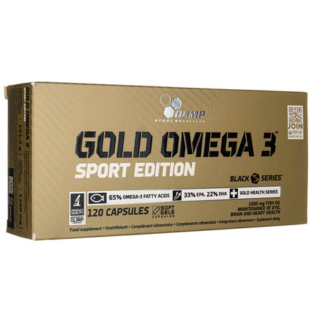 Olimp Gold Omega 3 Sport Edition - 120 Capsules