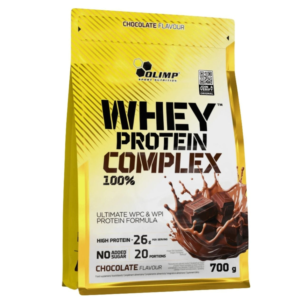 Olimp Whey Protein Complex 100%, Double Chocolate - 700 g – Medpak