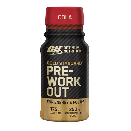 Optimum Nutrition Gold Standard Pre-Workout Shot, Cola - 60 ml