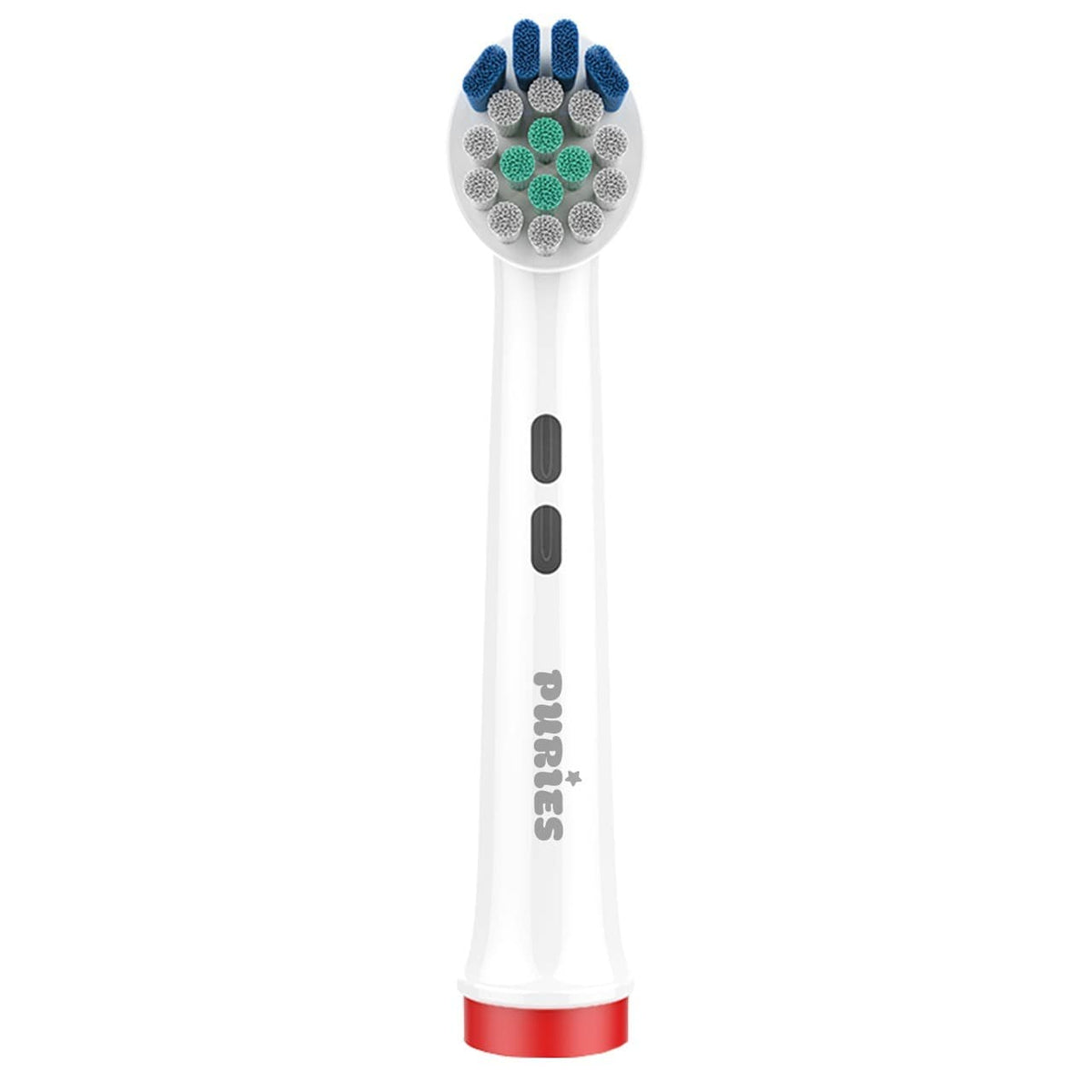 Puries Boost Electric Toothbrush Heads for Oral-B - 4 Pieces