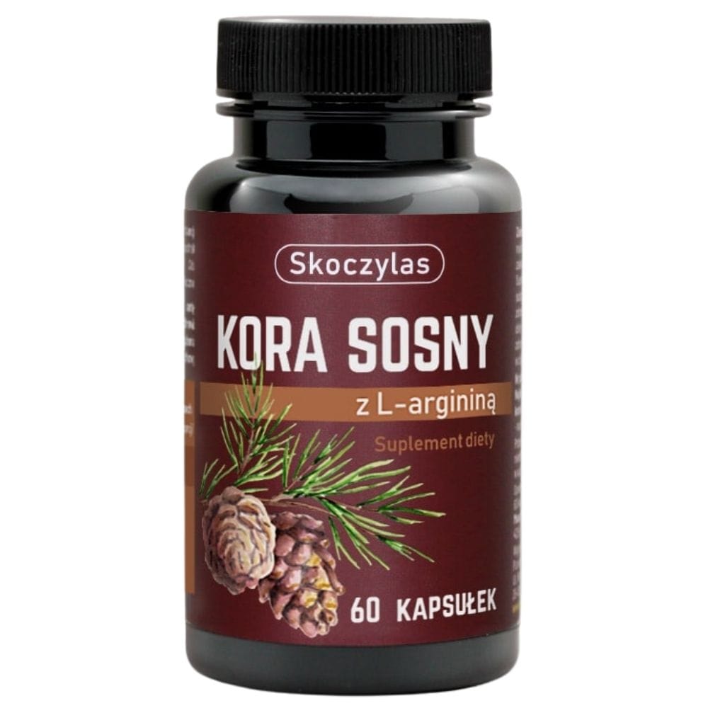 Skoczylas Pine Bark with L-arginine - 60 Capsules