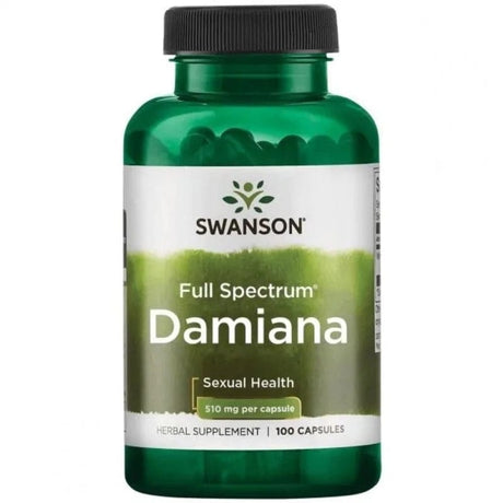 Swanson Damiana 510 mg - 100 Capsules