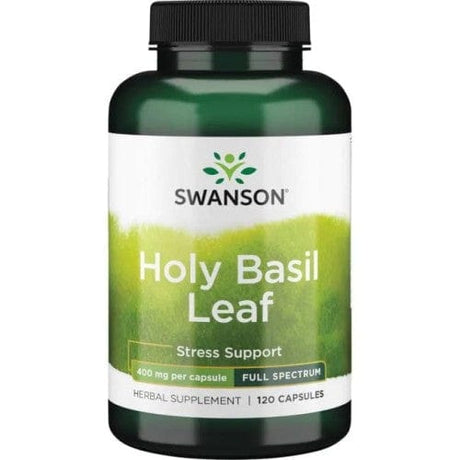 Swanson Holy Basil Leaf 800 mg - 120 Capsules