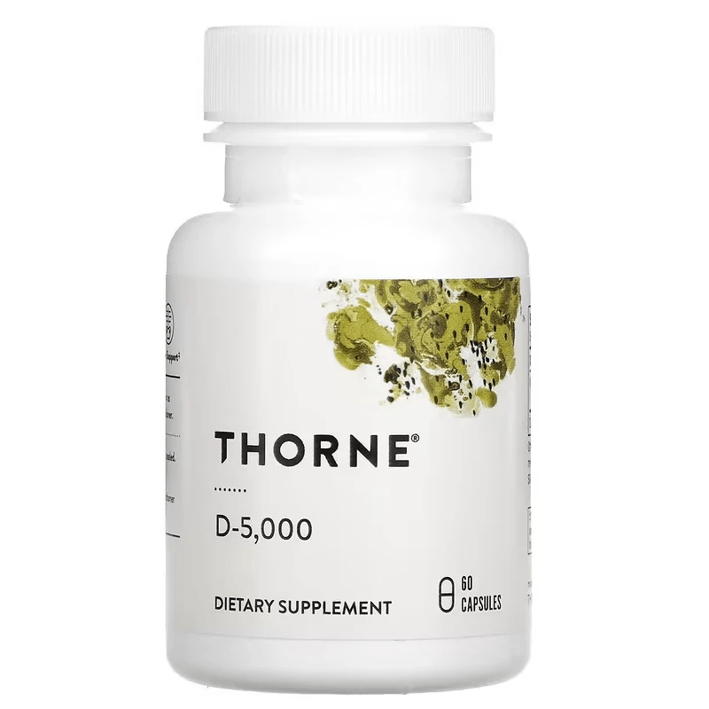 Thorne Research Vitamin D3 5000 IU - 60 Capsules
