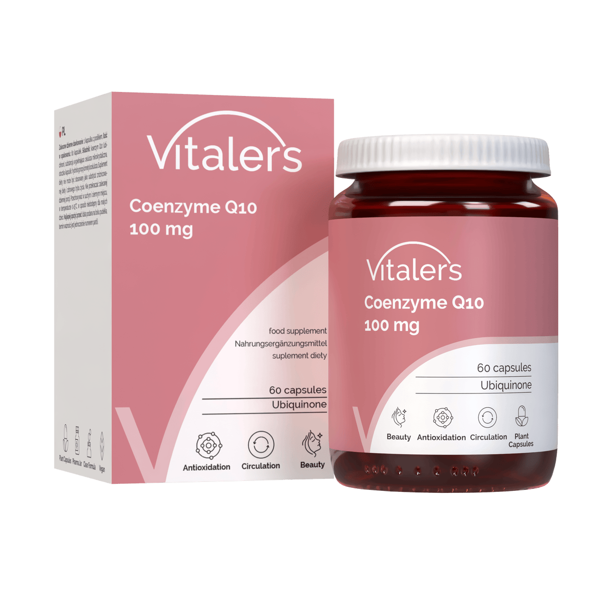 Vitaler's Coenzyme Q10 100 mg - 60 Capsules