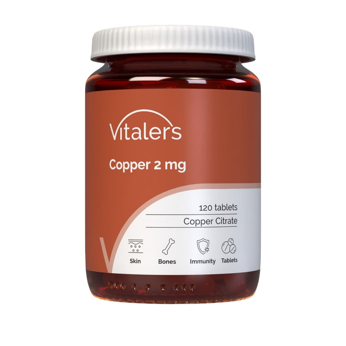 Vitaler's Copper 2 mg - 120 Tablets