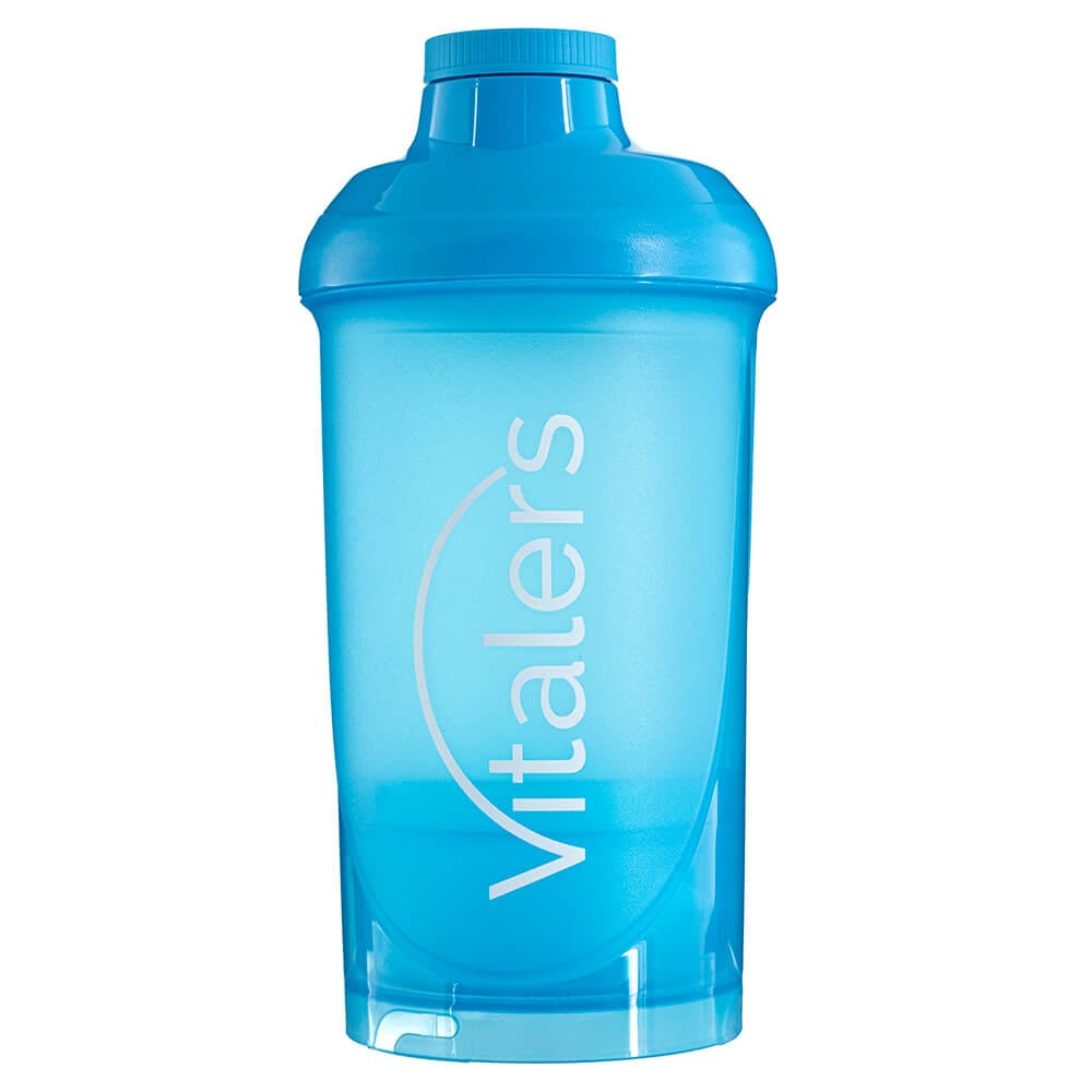 Vitaler's Shaker with Strainer, Blue - 500 ml + 150 ml