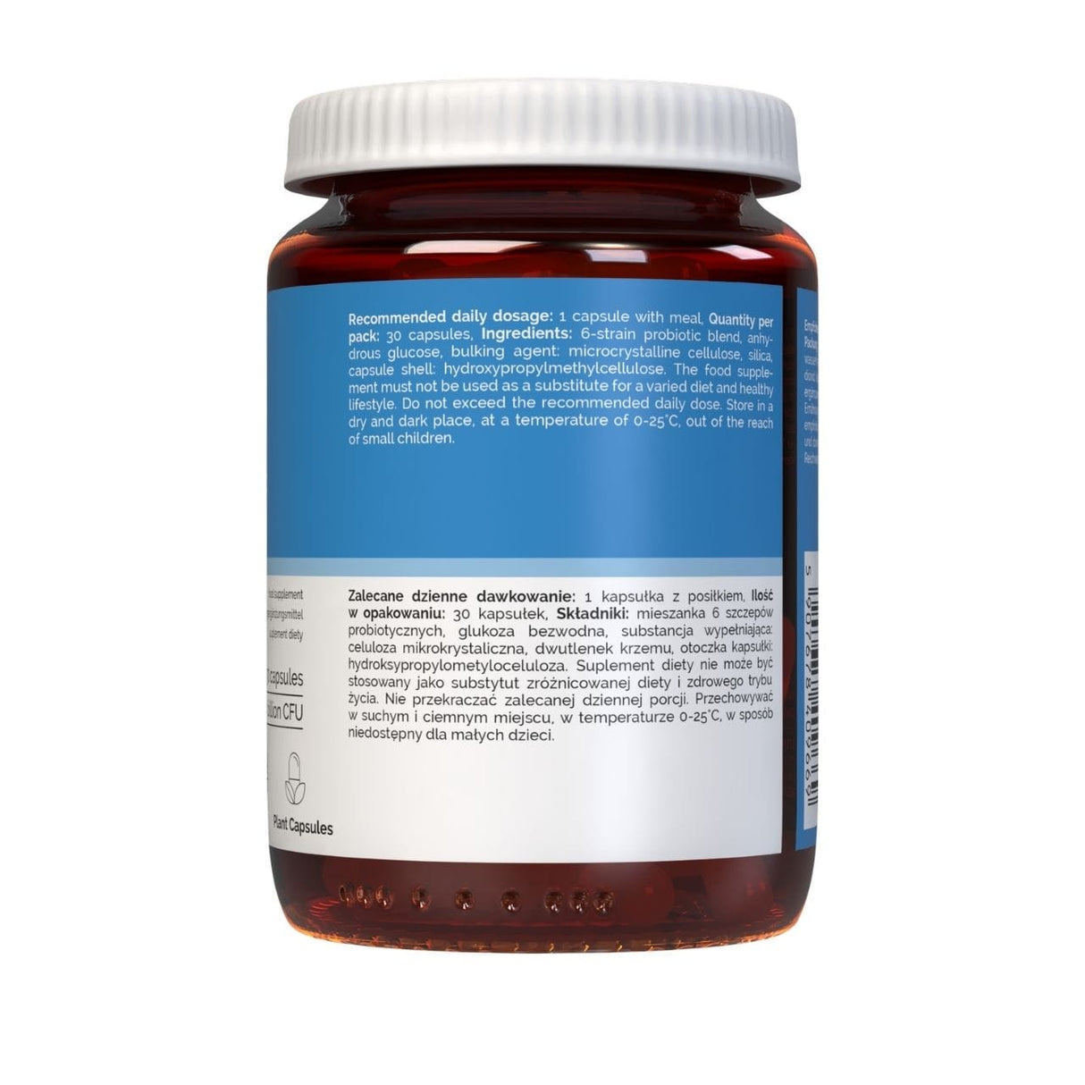 Vitaler's Travel Probiotic – 30 Capsules