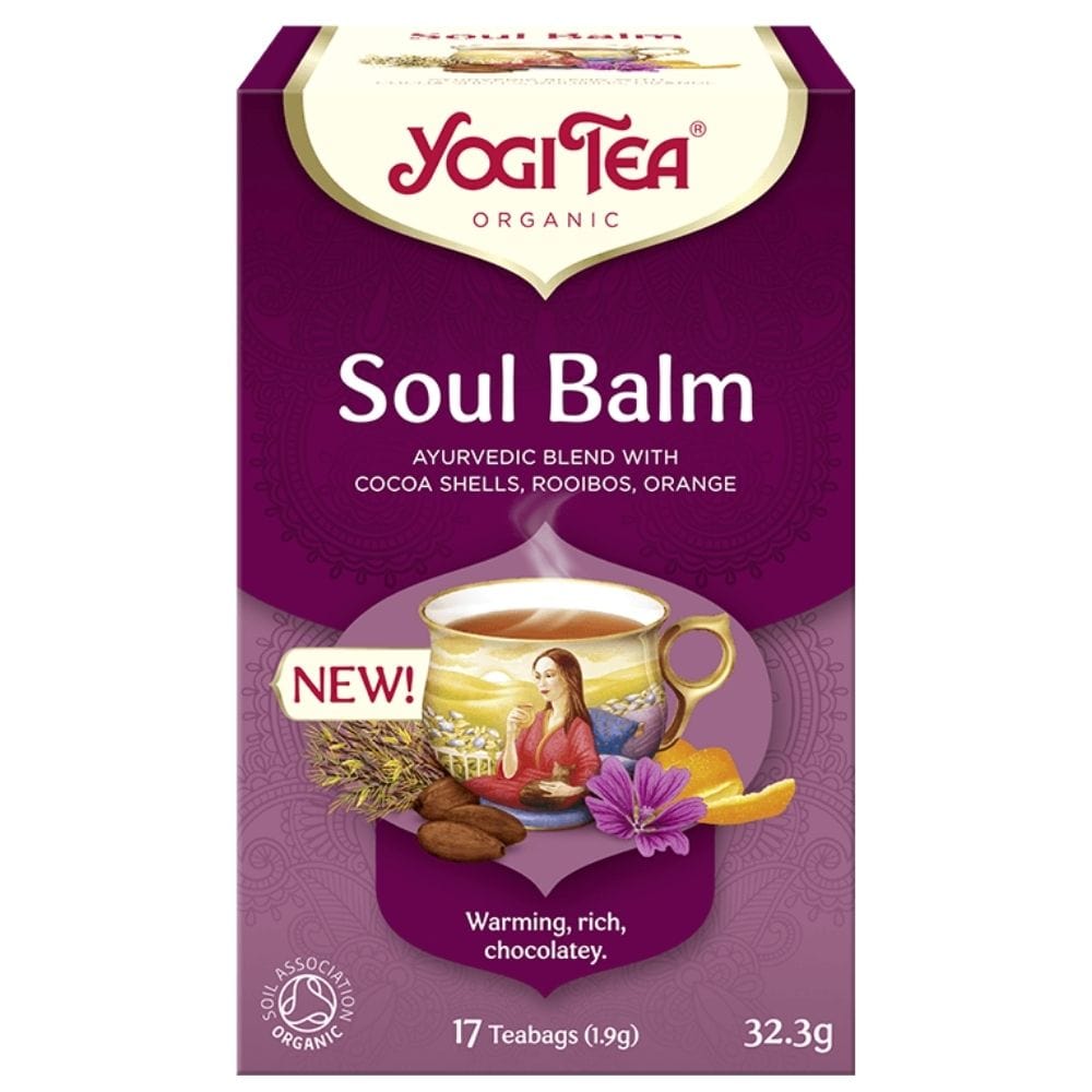 Yogi Tea Soul Balm, Chocolate - 17 Sachets