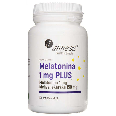 Aliness Melatonin PLUS 1 mg - 100 Tablets