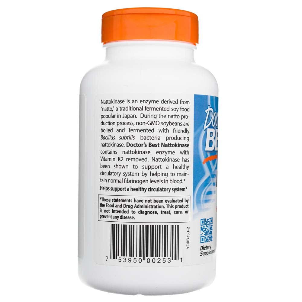 Doctor's Best Nattokinase 2,000 FUs - 270 Veg Capsules