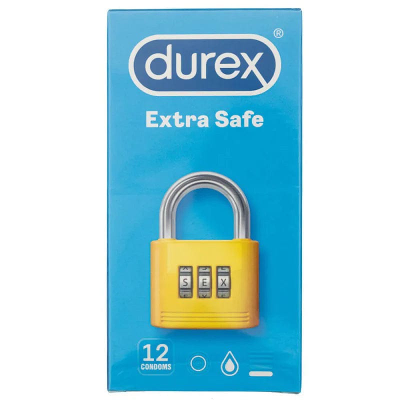 Durex Extra Safe Thicker Condoms - 12 pieces
