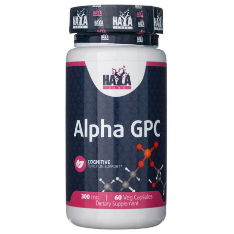 Haya Labs Alpha GPC 300 mg - 60 Capsules