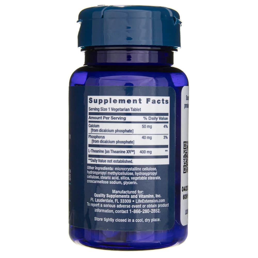 Life Extension Theanine XR™ Stress Relief - 30 Tablets