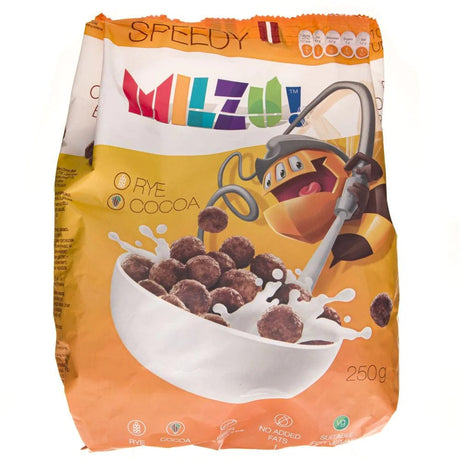 Milzu Rye Flakes Cocoa Balls Agility - 250 g