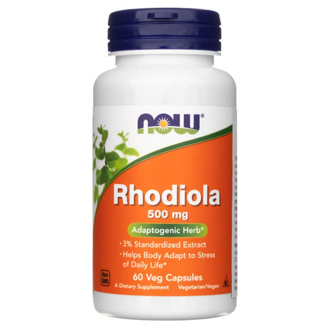 Now Foods Rhodiola 500 mg - 60 Veg Capsules