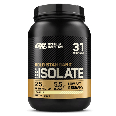 Optimum Nutrition Gold Standard 100% Isolate, Vanilla - 930 g