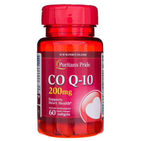 Puritan's Pride CoQ10 Q-Sorb 200 mg - 60 Softgels