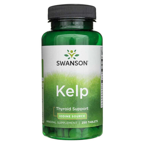 Swanson Kelp Iodine Source 225 mcg - 250 Tablets