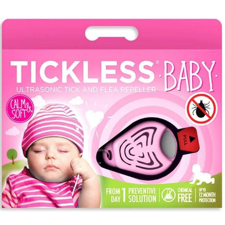 Tickless Baby Ultrasonic tick repellent - Pink