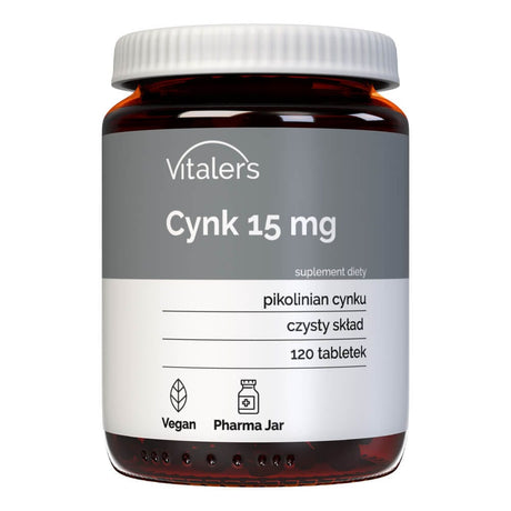 Vitaler's Zinc Picolinate 15 mg - 120 Capsulen